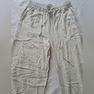 BE COOL Light Tan Drawstring Pants